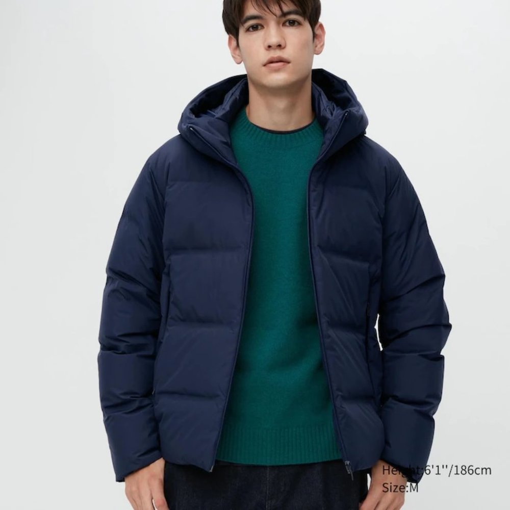 Men’s Uniqlo Seamless Down Parka Jacket